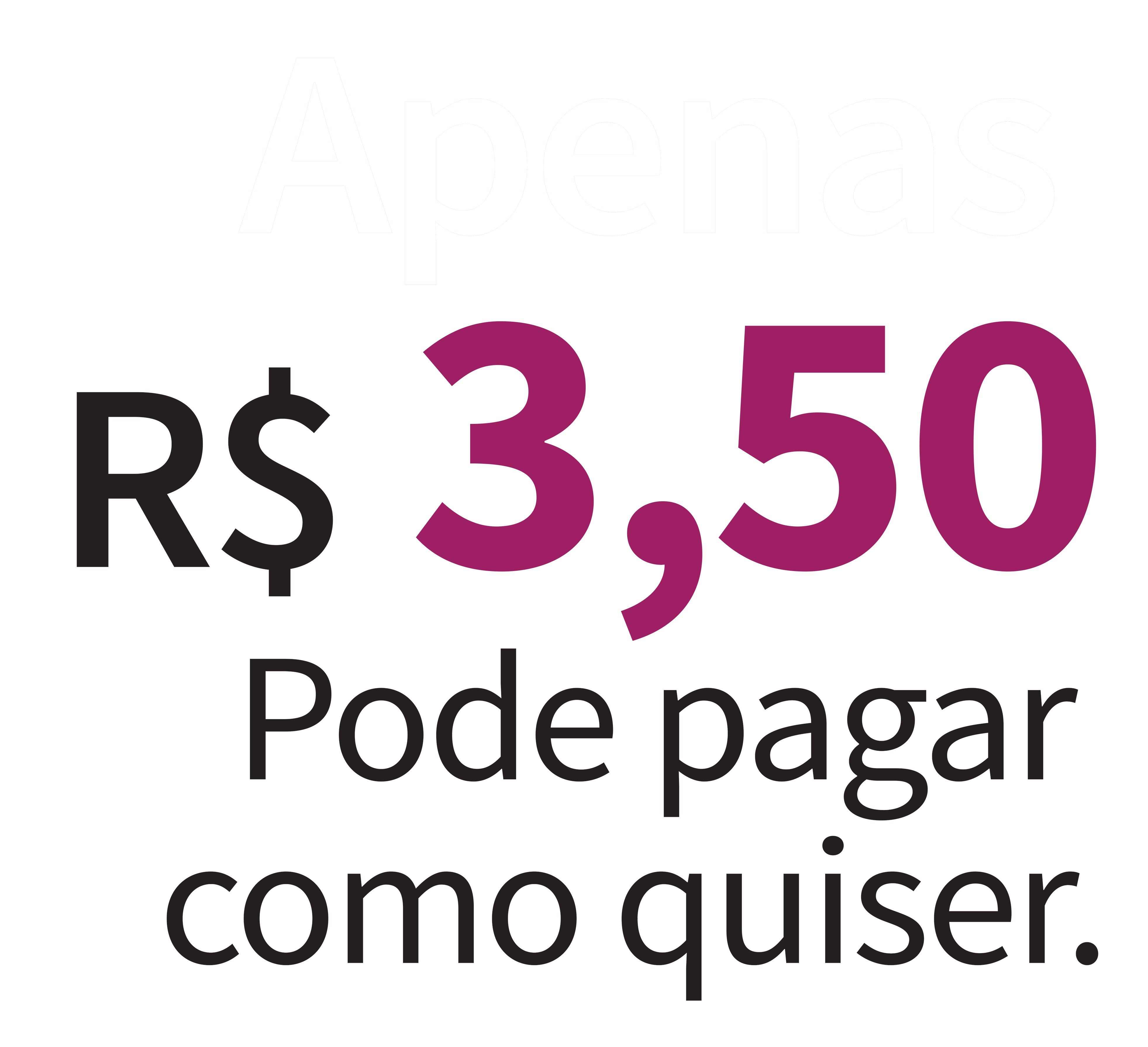 Texto apenas